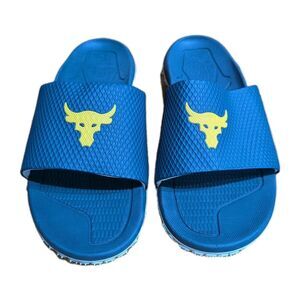 Under Armour Project Rock Slides 2.0 Blue Michelin Men’s Size 14